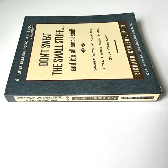 Don’t Sweat the Small Stuff…and it’s all small stuff, Carlson, Book 1997 - Picture 4 of 6